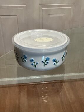 - - Brand New Dayna Lee Collection Bowl For Microwave Use Dial Vent To Ope…